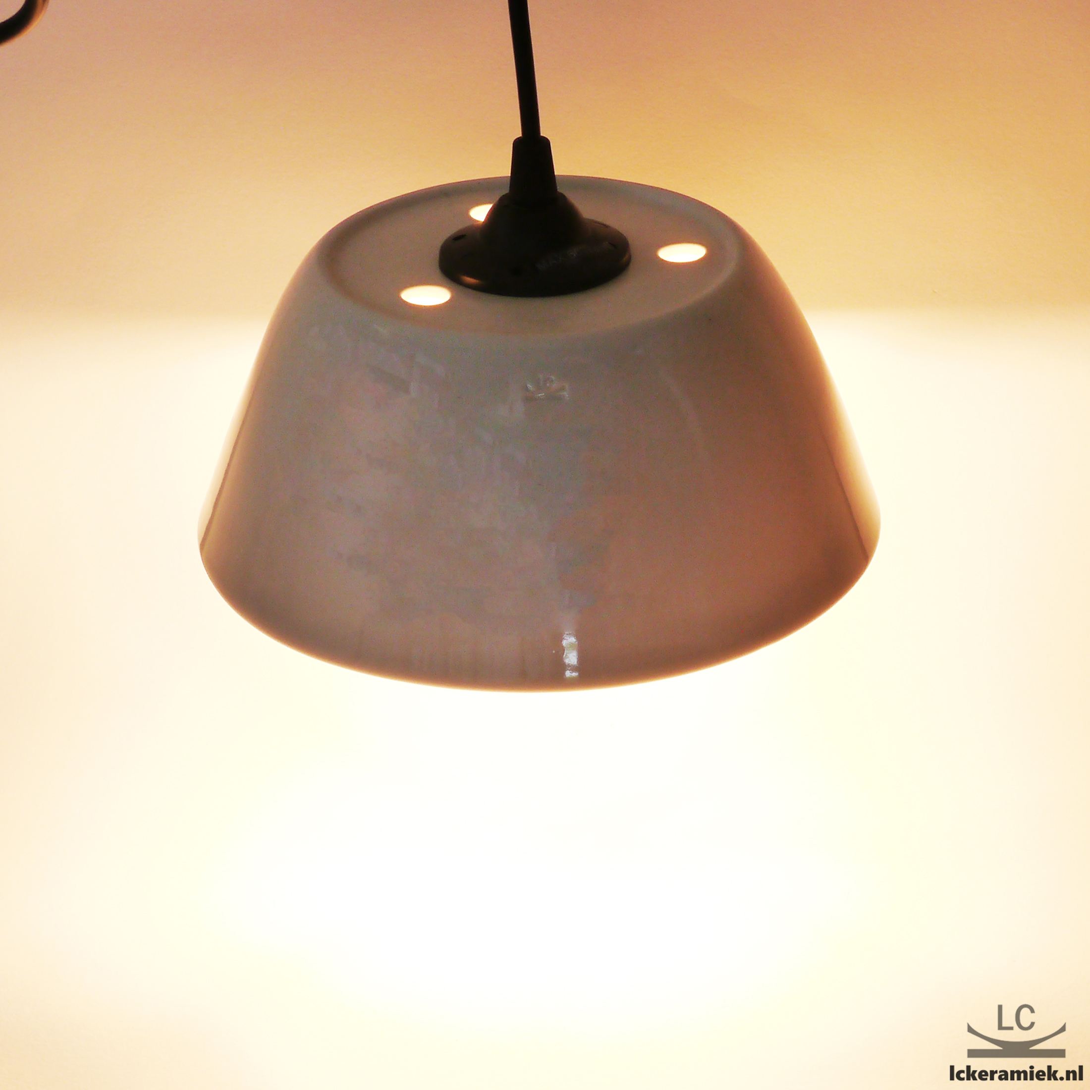 Porseleinen Hanglamp Frustum