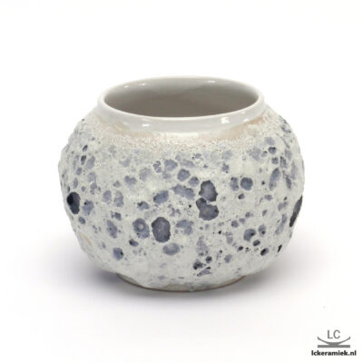 Moon jar Ø12cm H9cm