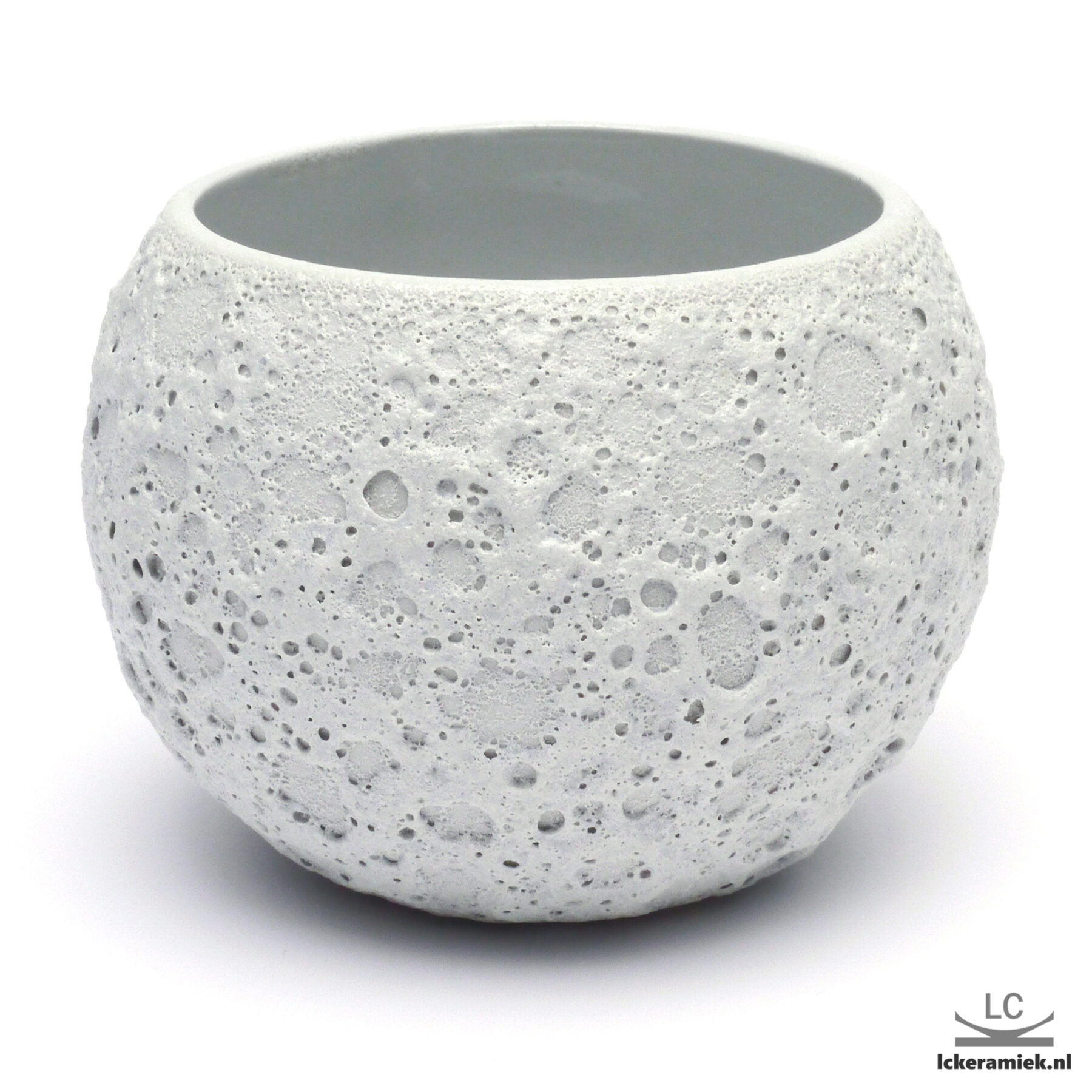 Porseleinen Moon jar Ø14cm H10cm