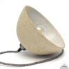 Hanglamp handgedraaid steengoed met spikkels Ø22cm